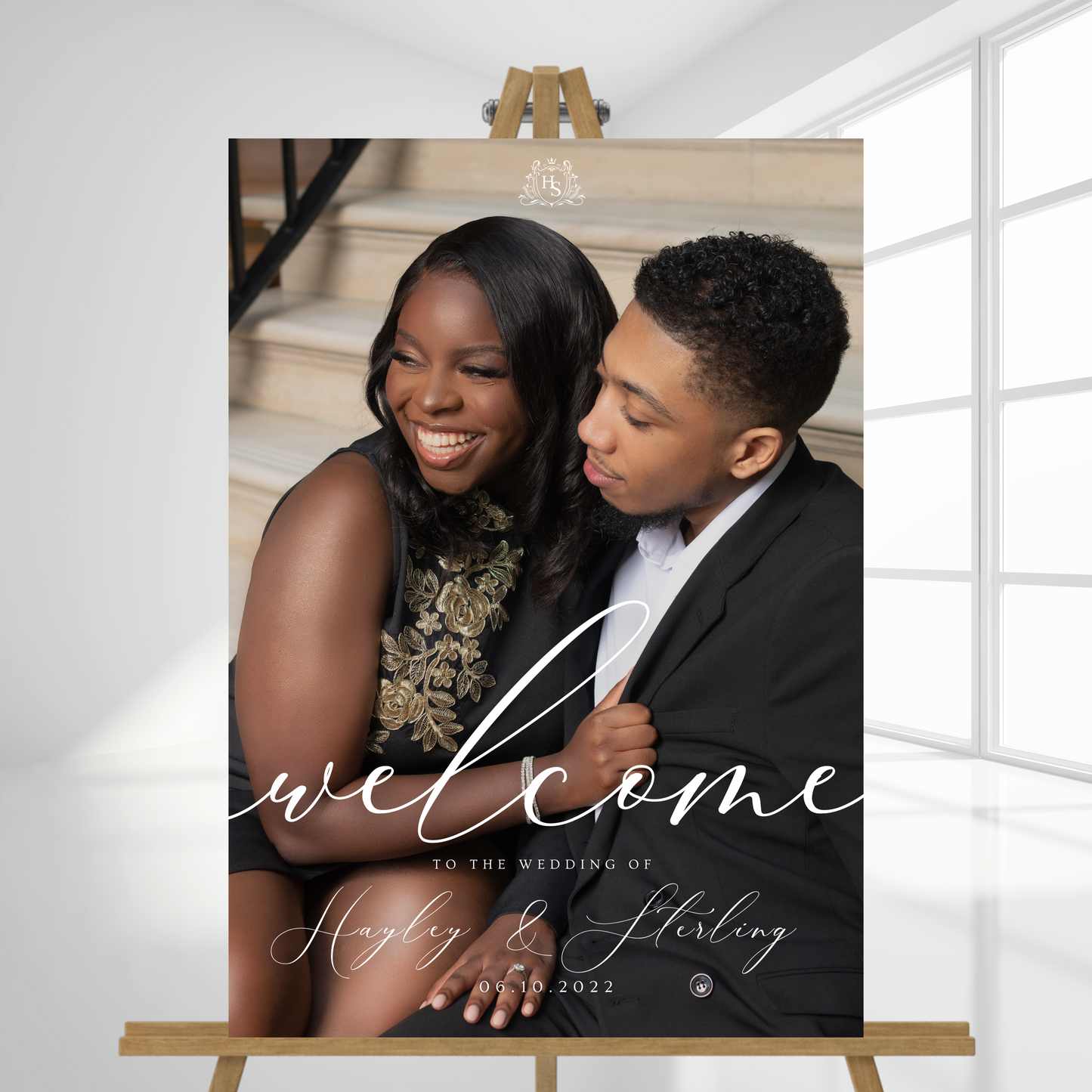 Custom Photo Welcome Sign