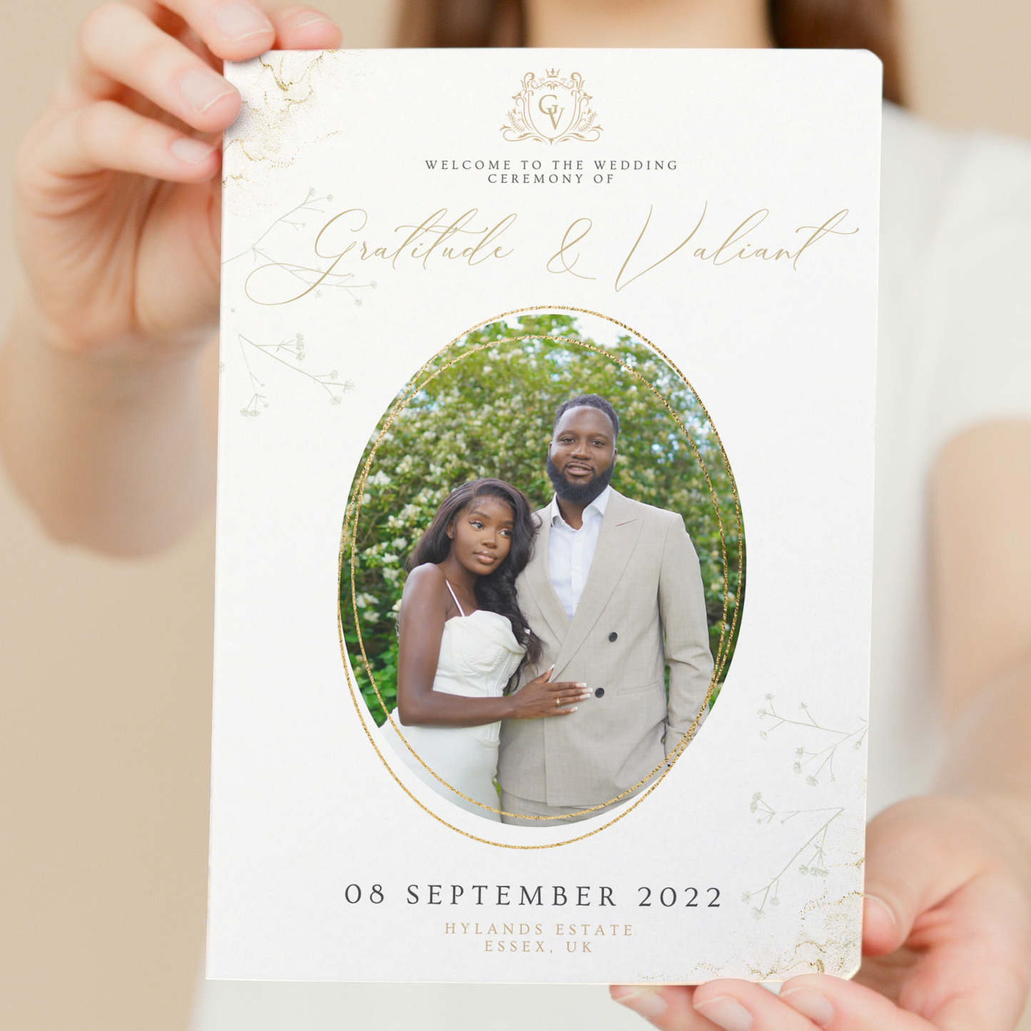 Order of Service brochures | 8 pages
